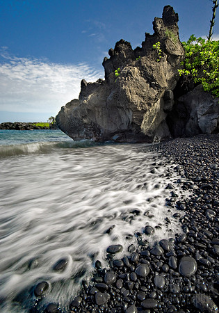 Black Beach at Wai'anapanapa