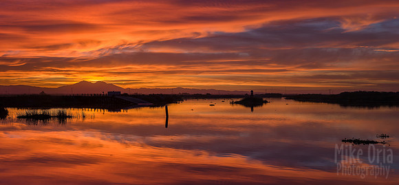 Sunset Over Woodward Island