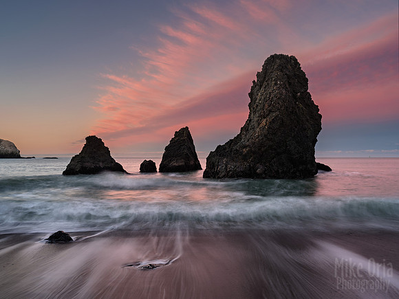 Rodeo Beach Pink Sky