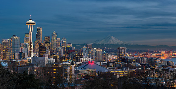 Seattle Blue Hour
