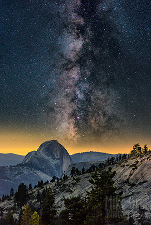 Half Dome & Milky Way