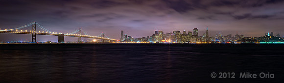 Bay Bridge & Skyline (pano)