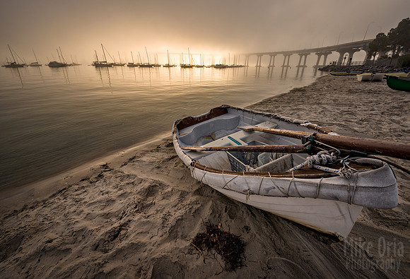 Dinghy and Bridge