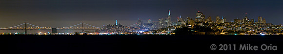 SF Skyline at Night
