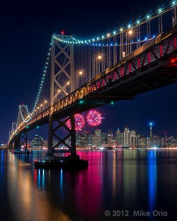 Bridge & Fireworks