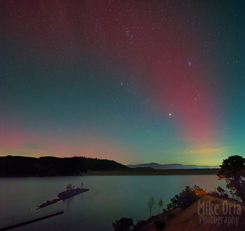 Aurora Over Lake Sonoma
