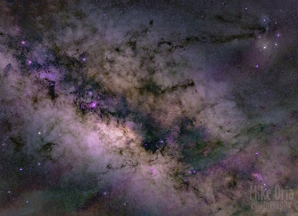 Milky Way detail @ 55mm